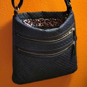 Vera Bradley iconic denim crossbody